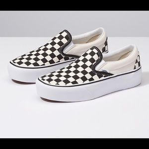 Vans Classic Slip On Checker Board Shoe